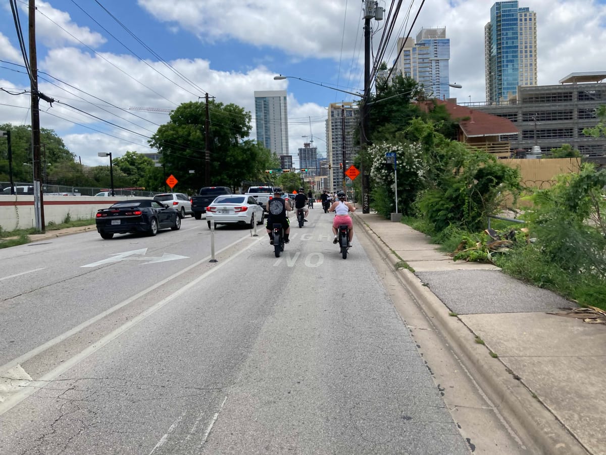 The audit & the motorcycles